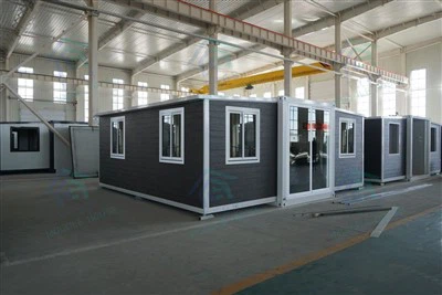 Casa plegable expandible a prueba de huracanes de 20 pies